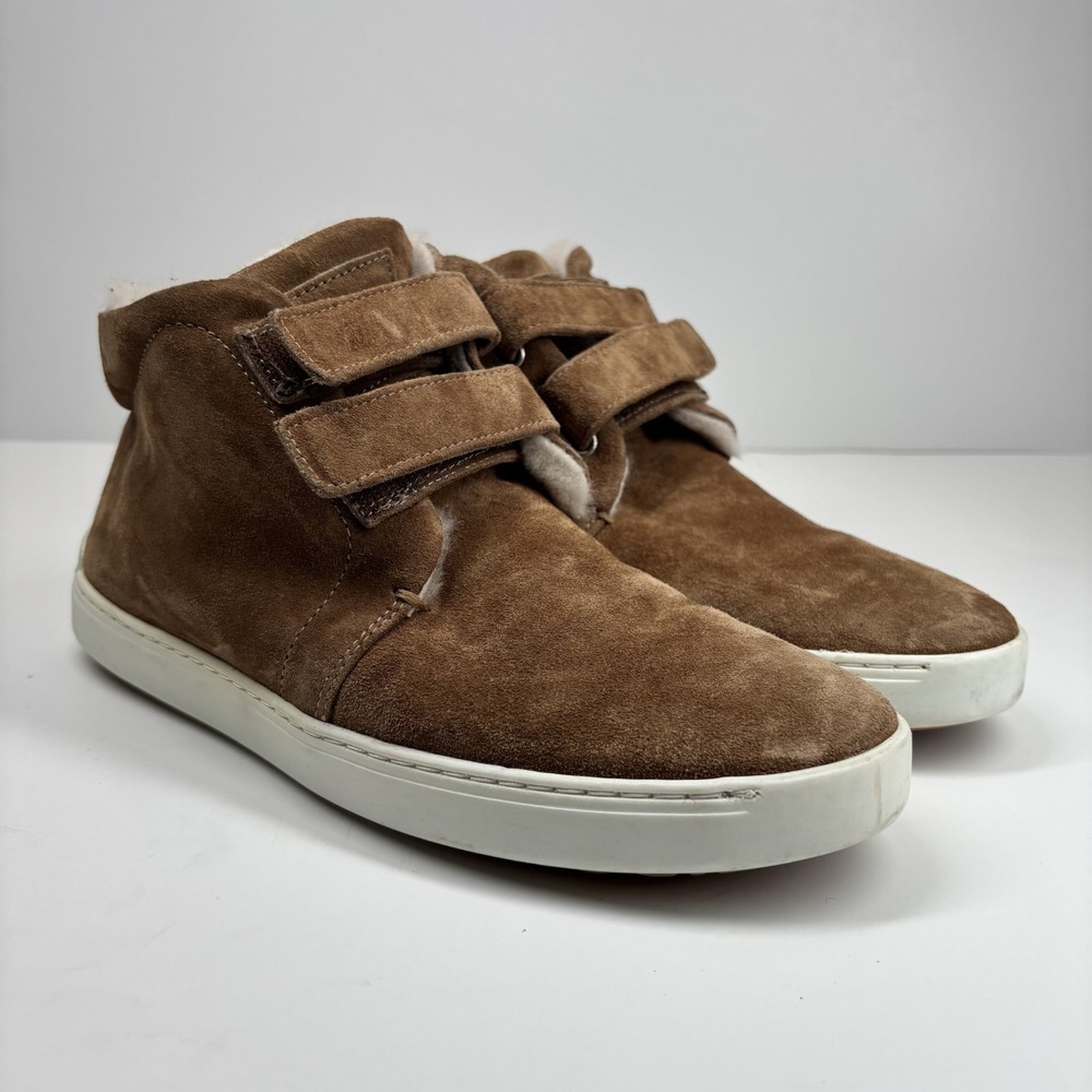Rag & Bone Kent Desert Shearling Women's 9/39 Brown Suede ‎ Sneaker Booties - Picture 13 of 16